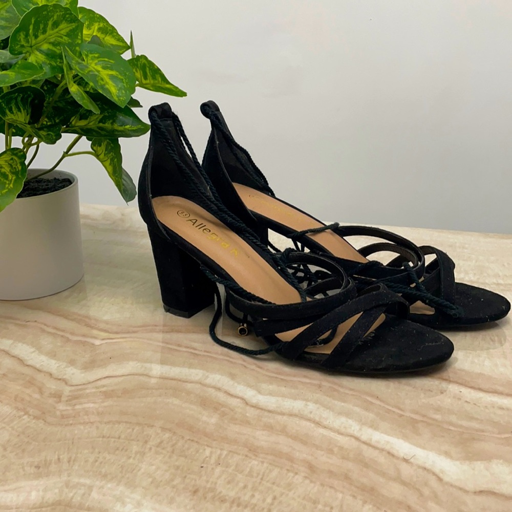 Allegra K Block Heel Sandals